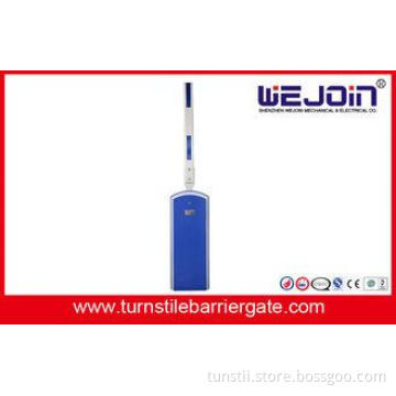 Blue Bi - directional Car Park Boom Barrier Gate , Entrance